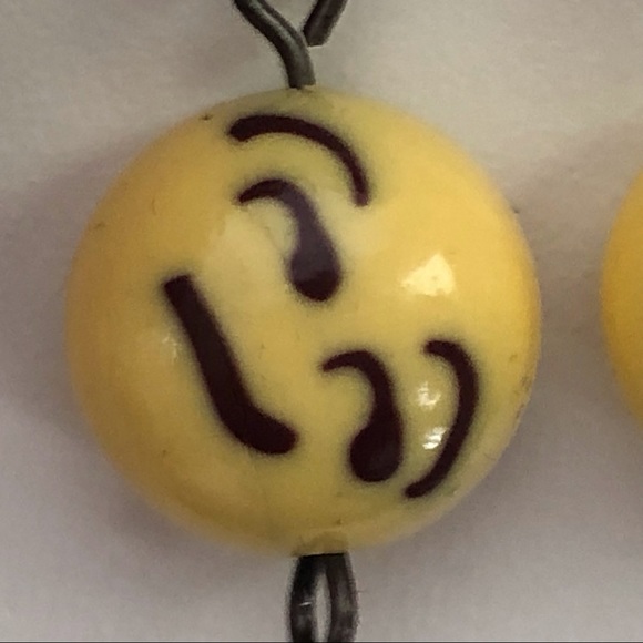New Hand Crafted Emoji Earrings 😏 - Picture 2 of 5